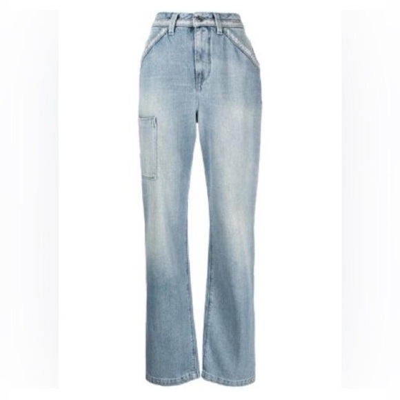 NWT RtA Road to Awe Rowan High Rise Relaxed Fit Straight Leg Jeans sz 27